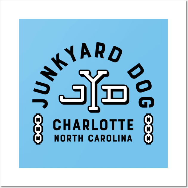 Junkyard Dog monogram Wall Art by Mark Out Market